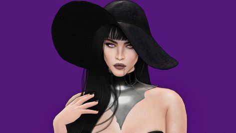 Lilith Vatore Townie Remaster (Public Simblreen Gift #4) 🎃 | Patreon Gamer Girl, Halloween Gifts, Sims 4, That Look, How To Become, Gifts