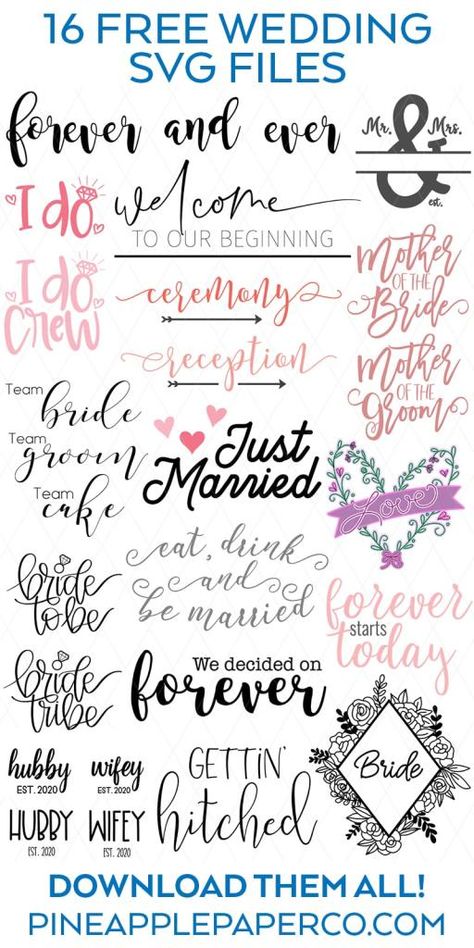 Mr Mrs Sign Wedding, Cricut Projects Bridesmaid Gifts, Mr And Mrs Svg Free, Cricut Joy Wedding Projects, Free Wedding Svg Files For Cricut, Wedding Svg Files Free, Diy Cricut Wedding Projects, Wedding Cricut Ideas, Free Cricut Downloads Svg