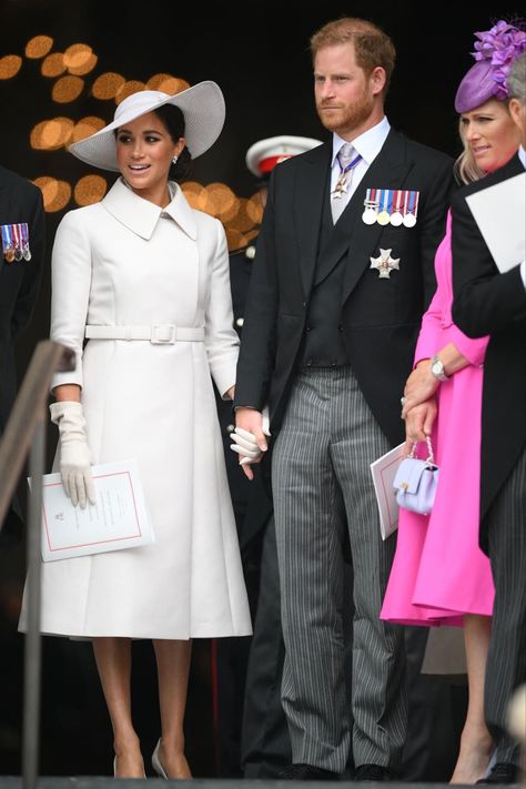 Diana Makeup, Louise Windsor, Princ Harry, Philip Treacy Hats, Meghan Harry, Duchess Meghan, Trooping The Colour, Prince Harry And Megan, Meghan Markle Prince Harry