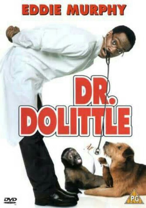 Saturday, 8/10; Doctor Dolittle Peter Boyle, Dr Dolittle, I Love Cinema, Childhood Movies, See Movie, Eddie Murphy, 90s Movies, Kids' Movies, Family Movie Night