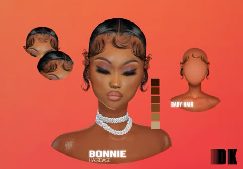 Ts4 Bonnet Cc, Sims 4 Cc Nonbinary Clothes, Ts4 Edges, Hairline Cc Sims 4, Sims 4 Cc Black Woman Hair, Sims 4 Baby Hairs Edges, Sims 4 Cc Urban Skin Overlay, Sims Edges, Baby Hair Sims 4 Cc