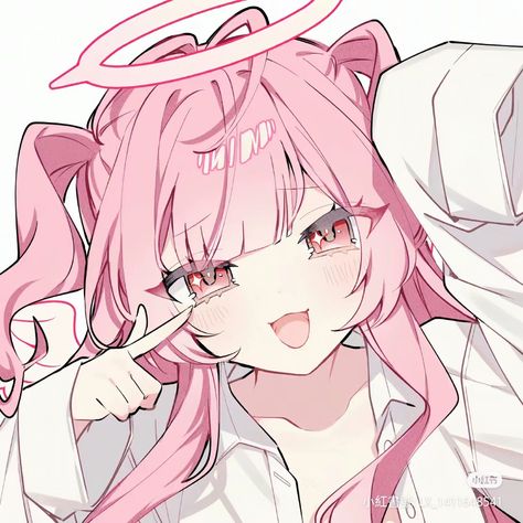 Pink Hair Anime, Anime Smile, Cute Doodle Art, Cute Anime Profile Pictures, Cute Profile Pictures, Anime Couples Drawings, Sketchbook Art Inspiration, Cute Anime Pics, Drawing Reference Poses