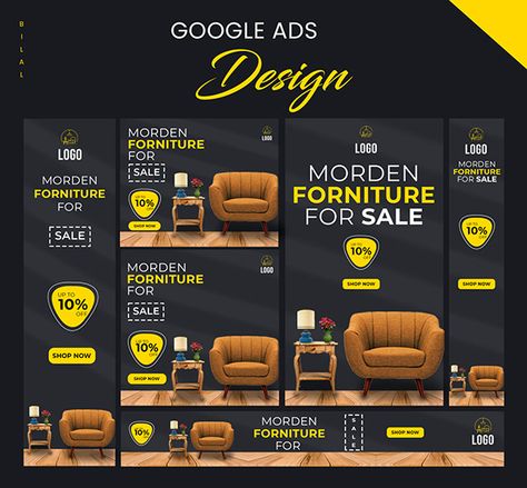 Google Ads Design Creative, Google Display Ads Design, Banner Ads Design Inspiration, Display Ads Design Web Banners, Google Ads Design, Google Ads Banner Design Inspiration, Google Display Ads, Digital Banner Ads, Google Ads Banner