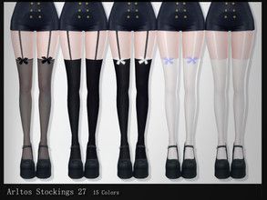 The Sims Resource - Female Socks Sims 4 Cc Clothes Tights, Stocking Sims 4 Cc, Sims 4 Long Socks, Sims 4 Cc Long Socks, Sims Cc Tights, Korean Outfits Sims 4 Cc, Korean Clothes Sims 4 Cc, Sims 4 Thigh High Socks, Sims 4 Cc Thigh High Socks