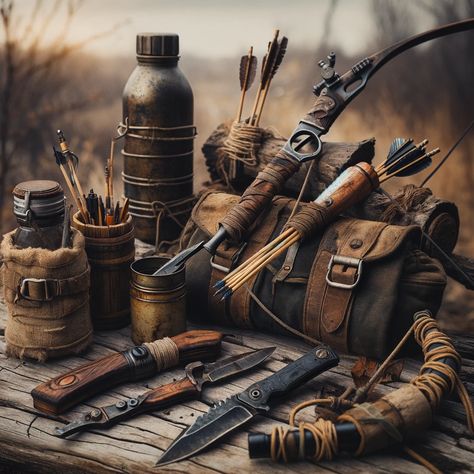 Survival Gear Gadgets, Prepper Ideas Survival Gear, Survivor Aesthetic, Winter Bushcraft, Wilderness Survival Tools, Urban Survival Kit, Apocalypse Survival Gear, Bushcraft Kit, Camping Gear Survival