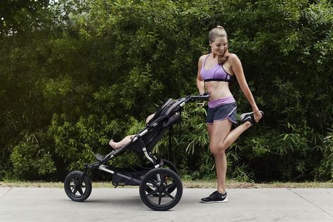 Beyond Fit Mom | jogging stroller  When walking, keep the stroller centered to your body and focus on posture and alignment. Postpartum Fitness, Jogger Stroller, Stroller Reviews, Jogging Stroller, Proper Posture, Casual Joggers, Baby Trend, Online World, Stay In Shape