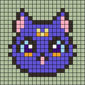 15 By 15 Pixel Art, 15 X 15 Perler Beads, Pixel Art Templates 32x32, Perler Easy, Unif Stitch Bag Pattern, Unif Stitch Bag, Perler Bead Patterns Cute, Cute Perler Beads, Pixel Art Facil