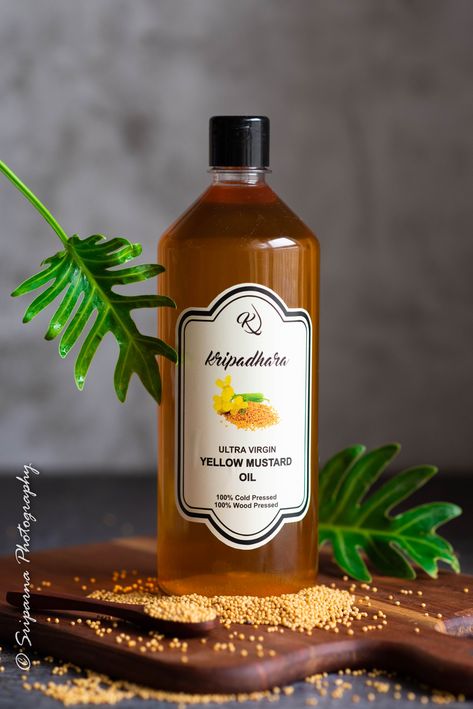 Herbal Drink Photography, Coconut Oil Product Photography, Syrup Product Photography, Mustard Oil Packaging, Herbal Products Photography, Spices Product Photography, Hair Oil Photography Ideas, Spice Product Photography, Ayurvedic Photography