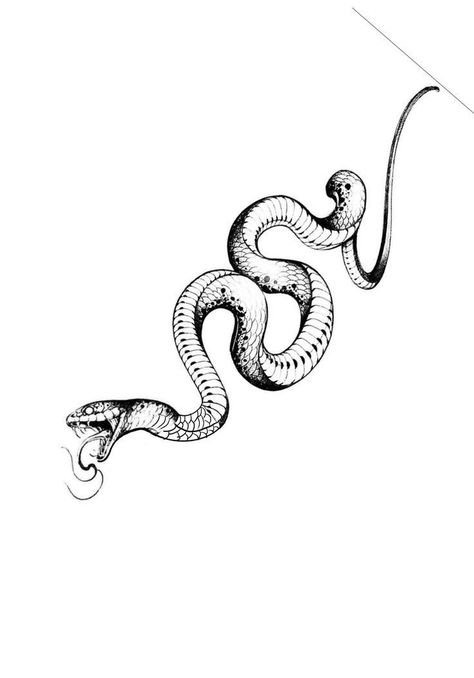 Shaded Snake Tattoo, Snake Design Drawing, Snake Design Tattoo, Snake Drawing Tattoo, Snake Arm Tattoo Wrap, Snek Tattoo, Blackwork Snake Tattoo, Snake Tattoo Drawing, Snake Collar Bone Tattoo