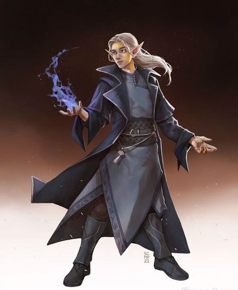 Elf Wizard Male, Half Elf Male, Light Elf, Elf Wizard, Dnd Elves, Male Elf, Pathfinder Character, Fantasy Wizard, Elves Fantasy