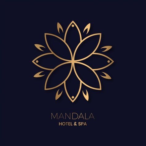 Mandala Logo, Flowers Logo, Luxury Monogram, Florist Logo, Spa Logo, Cake Logo Design, Wedding Logo Monogram, Text Logo Design, Frame Logo