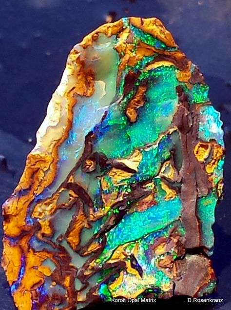 Yowah Opal Matrix Opal Australia, Koroit Opal, Geology Rocks, Yowah Opal, Pretty Rocks, Beautiful Stones, Creative Block, Beautiful Rocks, Teal Turquoise