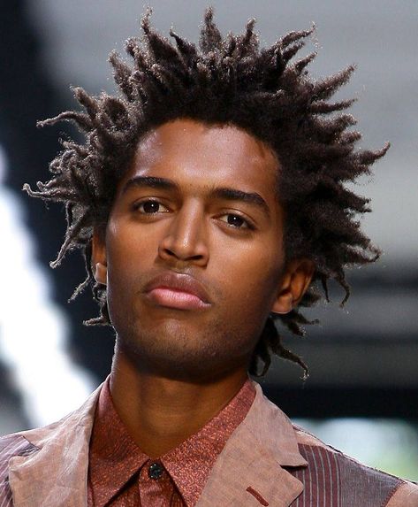 From Slavery Forward: The Evolution Of Black Men’s Hairstyles Mens Spiked Hairstyles, Dreadlock Hairstyles For Men, Black Men Haircuts, Latest Haircuts, Spiked Hair, Black Men Hairstyles, Hair Styles 2014, Dreadlock Hairstyles, Fade Haircut