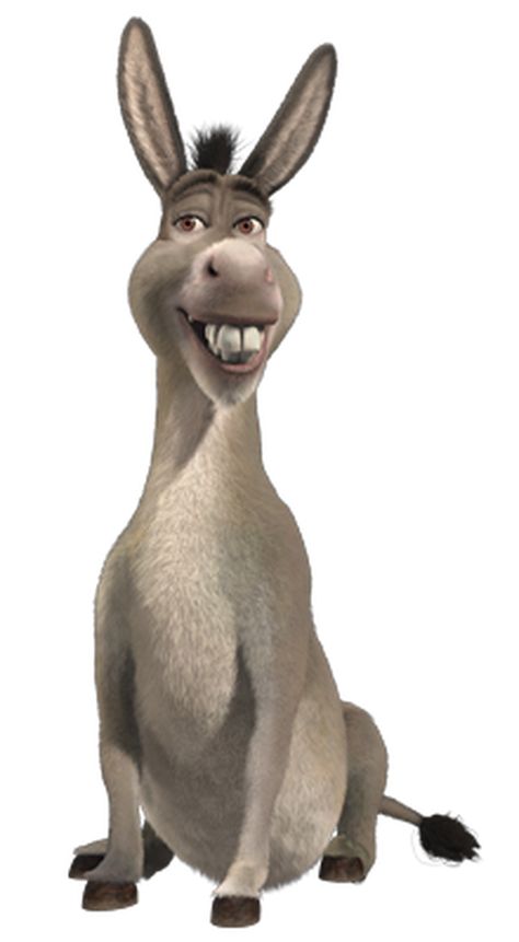 Donkey (Shrek) | Heroes Wiki | Fandom Shrek Images, Donkey From Shrek, Shrek Character, Shrek Donkey, Animated Movies Characters, Lord Farquaad, Miniature Donkey, Elizabeth Swann, Princess Fiona