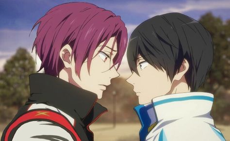 Rinharu Fanart, Rin X Haru Free, Rin And Haru Free, Rin X Haru, Free Rin, Free! Rin, Rin Matsuoka, Free Eternal Summer, Splash Free