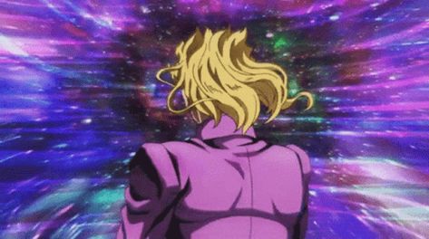 Giorno Giovanna GIF - Giorno Giovanna Jojo - Discover & Share GIFs Live Wallpaper Gif, Jojos Bizarre Adventure Jotaro, Jojo Videos, Animes Emo, Like Father Like Son, Arte Sailor Moon, Jojo's Adventure, Romantic Comedy Movies, Jojo Parts