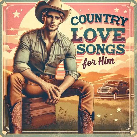 Country Love Songs For Him Romantic Country Songs, Country Love Songs Quotes, Country Love Song Lyrics, Cowboy Song, Country Love Songs, Love Song Quotes, Love Songs Playlist, Love Songs For Him, Outlaw Country