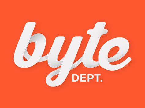 Byte Dept. Inc Script Logo Byte Logo, Script Logo Design, Script Logo, Vimeo Logo, Creative Professional, Global Community, Tech Company Logos, Logo Design, ? Logo