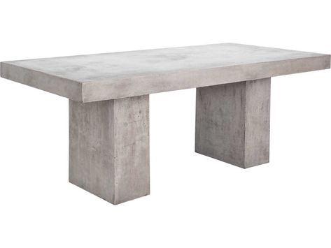 Dark Grey Dining Table, Concrete Outdoor Dining Table, Grey Dining Table, Diani Beach, Grey Dining Tables, Decor Eclectic, Outdoor Patio Table, Concrete Dining Table, Concrete Table