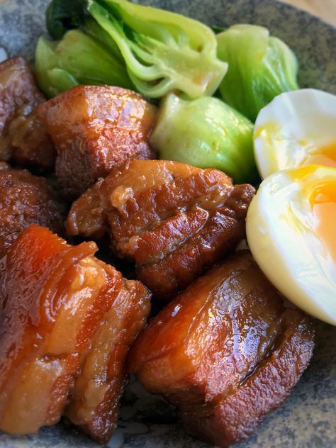 Shoyu Pork Belly, Pressure Cooker Pork Belly, Japanese Pork Belly, Shoyu Pork, Instant Pot Japanese, Asian Pork Belly, Windowless Room, Steak Dinner Sides, Pressure Cooker Pork