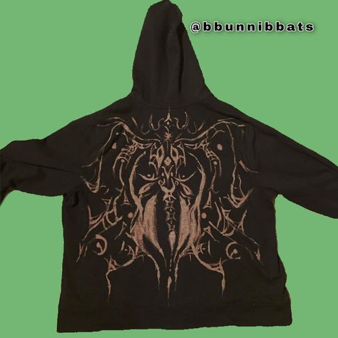 Bleach Zip Up Hoodie, Bleach Artwork, Spider Web Design, Design Web, Zip Up Hoodie, Hoodie Design, Spider Web, Zip Up, Zip Ups