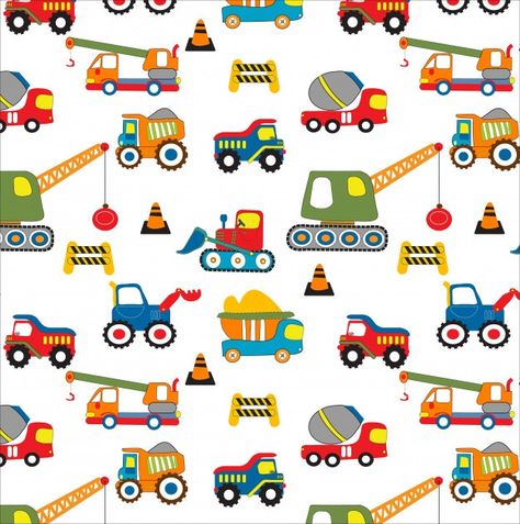 Construction equipment editable pattern.... | Premium Vector #Freepik #vector #background #pattern #construction #wallpaper Boys Comforter Sets, Auto Cartoon, Toddler Daycare, Full Comforter Sets, Kids Teepee, Kids Teepee Tent, Construction Trucks, Teepee Kids, Construction Theme