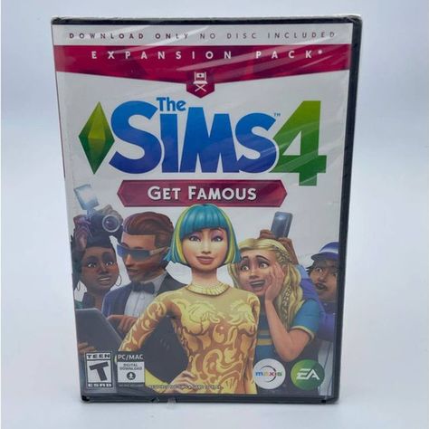 The Sims 4 Get Famous Expansion Pack, PC/MAC - NEW The Sims 4 Get Famous, Sims 4 Get Famous, Chic Street Wear, Sims 4 Base Game, Be Your Own Muse, Glamorous Outfits, Reaching For The Stars, Acting Career, The Sims 4