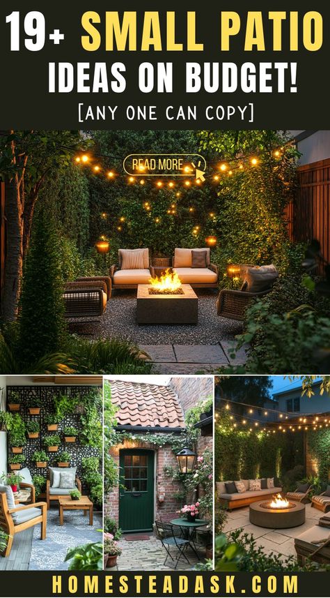 Small Patio Ideas