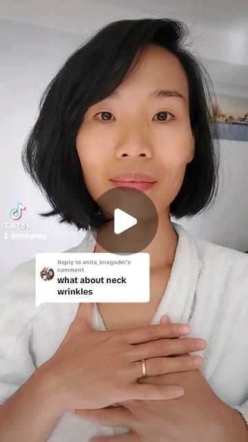 Facial Exercise, Reduce Double Chin, Neck Lines, Neck Exercises, Facial Yoga, Neck Wrinkles, Facial Exercises, Face Yoga, Double Chin