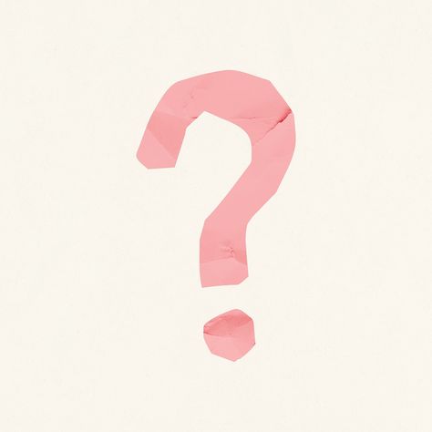 Question mark paper cut symbol psd | free image by rawpixel.com / NingZk V. Question Mark Icon Aesthetic, Question Mark Picture, Any Questions Image For Presentation, Question Mark Wallpaper, Pictures Of Question Marks, Question Mark Aesthetic, Question Mark Art, Question Pictures, Pink Question Mark