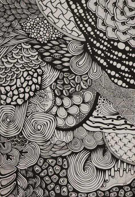 this is an abstract, zentangle, black pen and ink drawing i did on vacation a couple years ago.
#DoodlePatternInspiration #CreativeDoodleDesigns #PatternDrawingIdeas #DoodleArtInspo Zentangle Ideas Inspiration, Zentangle Designs Pattern, Personal Notebook Ideas, Pen Abstract Art, Easy Sketches To Draw, Zentangle Drawings Ideas, Dip Pen Art, Cells Under Microscope, Zentangle Abstract