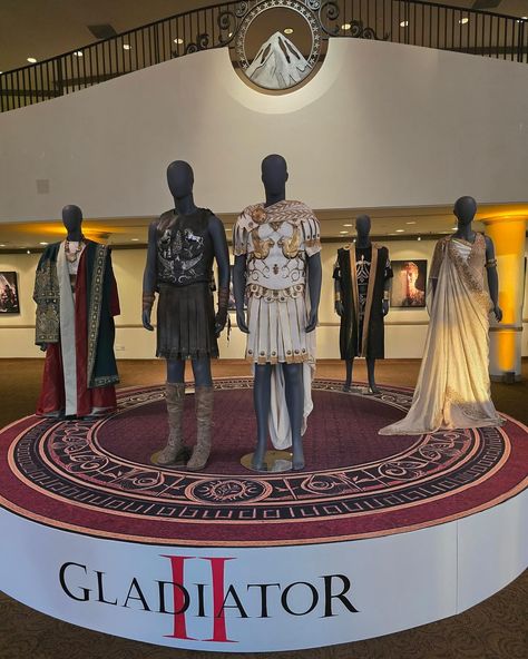 ‘GLADIATOR Il’ costumes and portraits are on display at Paramount before tonight’s first ever media/industry screening. Andrew J. Salazar and kenzie xcX #Pedropascal #pedropascaledit #welovepedropascal #pedropascalfan #pedropascalfanaccount #massivetallent #dindjarin #themandalorian #agentwhiskey #oberynmartell #pedropascaldaily #redviper #hbothelastofus #narcos #javierpeña #pascalispunk Gladiator Movie Costumes, A Voice In The Wind, Gladiator Ii, Gladiator Costumes, Gladiator Movie, Babylon The Great, Movie Costumes, Pedro Pascal, On Display