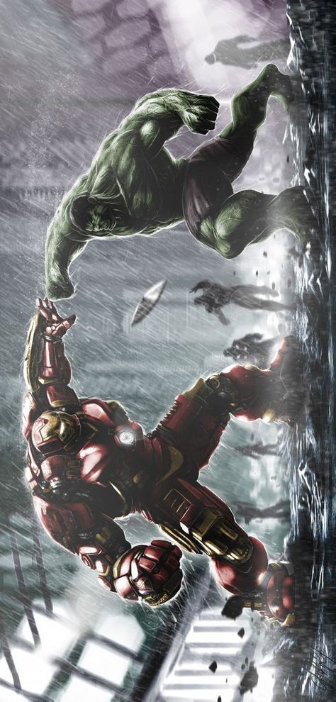 Hulk vs Hulkbuster By: Caglayan Kaya Goksoy Hulk Vs Iron Man, Hulk Images, Hulk Vs Hulkbuster, Wallpaper Marvel, Univers Dc, The Incredible Hulk, Avengers Wallpaper, Marvel Comics Wallpaper, Marvel Vs Dc