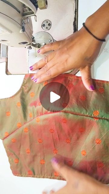 Blouse Stiching Tutorial, Princess Blouse, Princess Cut Blouse Design, Business Ideas For Women Startups, Silk Saree Blouse Designs Patterns, Princess Cut Blouse, Cut Blouse, Blouse Stitching, Tandoori Masala