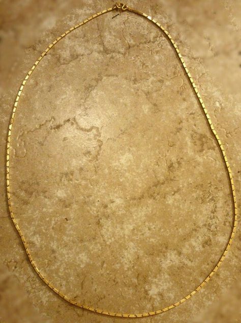 $399 Thailand Solid 22K 23K Yellow Gold Baht Box Bar Chain *8 GRAMS* 22" 1.5mm Men's Necklace - 24k Gold Baht Chain Necklace 8 GRAMS! 22" $399! #menstyle #jewelry #baht #chain #necklace #22k #24k #gold #finejewelry #goldjewellery #bling #jewellery #gifts #giftideas #discount #investing #Auctions #Etsy #onsale #BuyNOW #rt #shopmycloset #ebaydeals #invest #goldjewellery #giveaway #baht #thailand #handmade #pure #necklace #menstyle #mensjewelry #bling #chain #goldbars #gifts #valentinesday #gift Theodore Seville, Snake Jewelry, Jewellery Gifts, Gold Jewelry Necklace, Indian Earrings, Men's Necklace, Gold Plated Necklace, Heart Pendant, Jewelry Sets