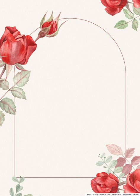 Download Now 14+ Roses and Rattles Baby Shower Invitation Templates Invite Background, Red Roses Background, Reel Template, Garden Baby Shower Theme, Roses Background, Floral Birthday Invitations, Ros�é Theme, Garden Baby Showers, Rosé Birthday