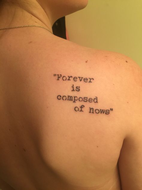 Emily Dickinson quote from John Green's 'Paper Towns' tattoo Dickinson Tattoo Ideas, Paper Towns Tattoo, Emily Dickinson Inspired Tattoos, Dickinson Tattoo, John Green Tattoo, Emily Dickinson Tattoo Ideas, Emily Dickinson Tattoo, Ts Eliot Tattoo, John Green Tattoos