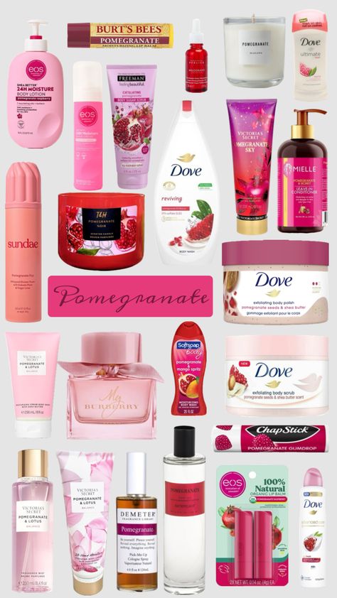 #pomegranate #red #pink #fruity #yummy .. pomegranate scents! Burt's Bees Pomegranate, Girly Phone Cases, Burts Bees, Leave In Conditioner, Pink Aesthetic, Pomegranate, Body Lotion, Scents, Raspberry