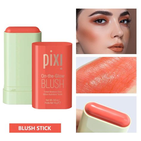 Cheek 3-in-1 Lip Tinted Moistured Blush Stick Silky Brighten Blush Cream Blusher Cosmetics Tubes Blush Stick, Blush Cream, Lip Tint, Beauty Health, Blush, Lips, Cream, Makeup, Make Up