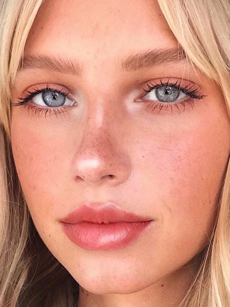 Maquillaje Glowy, Natural Makeup For Blondes, No Make Up Make Up Look, Soft Make-up, Natural Summer Makeup, Mekap Mata, Natural Everyday Makeup, Makeup For Blondes, Simple Makeup Looks