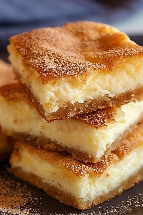 Crescent Cheesecake Bars Croissant Cheesecake Bars, Cheesecake Squares Crescent Rolls, Cheesecake Bars Crescent Rolls, Crescent Roll Cheesecake Bars, Crescent Cheesecake Bars, Crescent Roll Cheesecake Recipes, Cinnamon Churro Cheesecake Bars, Lemon Cheesecake Crescent Rolls, Cresent Rolls Desserts