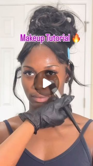 How To Apply Makeup For Beginners Black, Begginer Make Up Tutorial Black Women, Rihanna Makeup Looks Tutorials, 5 Minute Makeup Routine Black Women, Simple Eyeshadow Tutorial Black Women, Make Tutorial, Everyday Makeup Routine, Easy Makeup Tutorial, Makeup Tips For Beginners