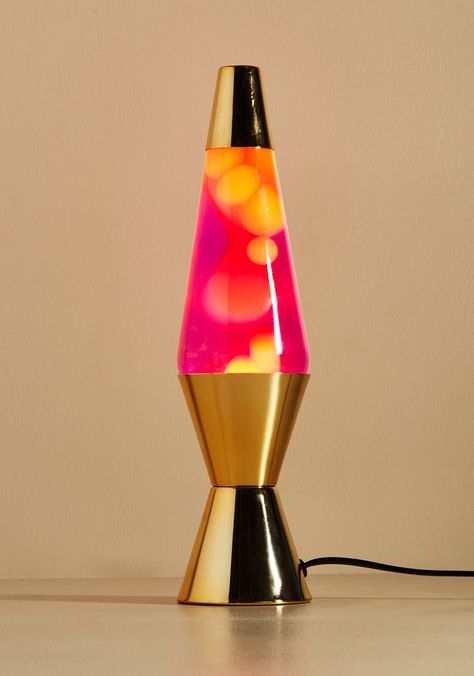 I Lava Lamp, #ModCloth Cool Lava Lamps, Cozy Dorm Room, 70s Decor, Rustic Lamps, Room Lamp, Brass Lamp, Lighting Inspiration, Beautiful Lamp, Lamps Living Room