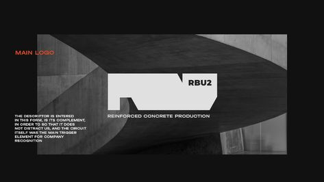 Real Estate Development Branding, Factory Branding, Concrete Factory, Industrial Factory, Reinforced Concrete, Real Estate Development, Rock Solid, Brand Guidelines, Corporate Identity