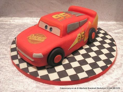 Car Shaped Birthday Cake | Car shaped cake, Mcqueen cake, Lightning mcqueen cake Lighting Mcqueen Cake, Car Shaped Cake, Birthday Cake For Boys, Shaped Birthday Cake, Lightning Mcqueen Cake, Mcqueen Cake, Shaped Cakes, Mug Cake Microwave, Cars Lightning Mcqueen