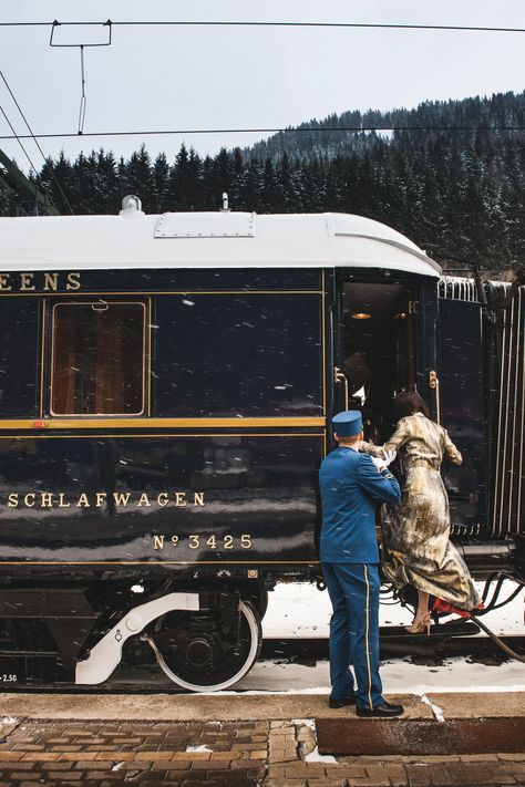 Simplon Orient Express, Europe Holidays, Train Route, Winter City, Luxury Train, Orient Express, Train Journey, Winter Scenery, Train Car