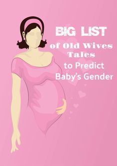 What all expecting parents want to know… are you having a BOY or GIRL?! Check out this BIG list of old wives tales to predict your baby's gender. #gender #pregnancy #genderreveal Old Wives Tales, Old Wives Tale, Wives Tales, Baby On A Budget, Baby Checklist, Getting Ready For Baby, Preparing For Baby, Expecting Parents, Baby Gender