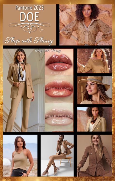 And here is the final Pantone Fall/Winter 2023/24 DOE. The final collection is available and filled with absolutely fabulous fashions. You will find these styles and many more by following this link: https://www.pinterest.com/gmasherry10/shop-with-sherry/ 🤎🤎. #pantonefashion #fallwintertrends #shopwithsherry #pantonedoe #lookandfeelbeautiful #shoppingmadesimple #lipsense💄 Pantone Fall Winter 2023/24, Pantone Fall, Permanent Cosmetics, Fall Winter Trends, Long Lasting Makeup, Fall Makeup, Absolutely Fabulous, Winter Outfits For Work, Winter 2023