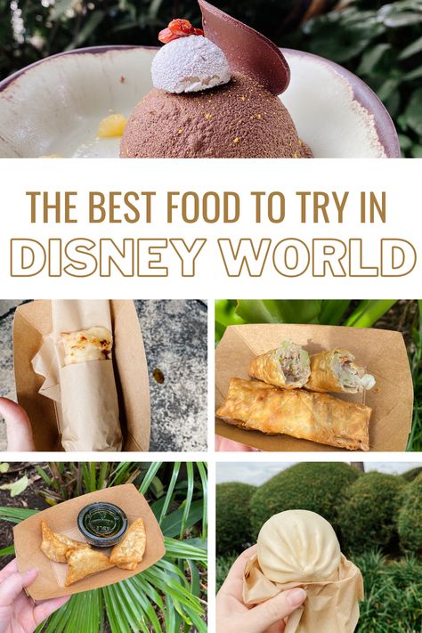 Disney Must Eats, Food To Take To Disney World, Best Disney Snacks, Disney World Food Recipes, Food At Disney World, What To Eat At Disney World, Best Disney Food, Best Food At Disney World, Disney World Food 2023