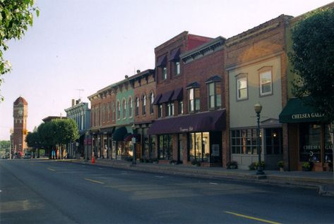 Chelsea, Michigan....home of Jiffy Mixes & Purple Rose Theatre Running From Police, Chelsea Michigan, Tahquamenon Falls, Eastern Michigan University, Eastern Michigan, Flint Michigan, Beautiful Places To Live, The Mitten, Elvis Costello